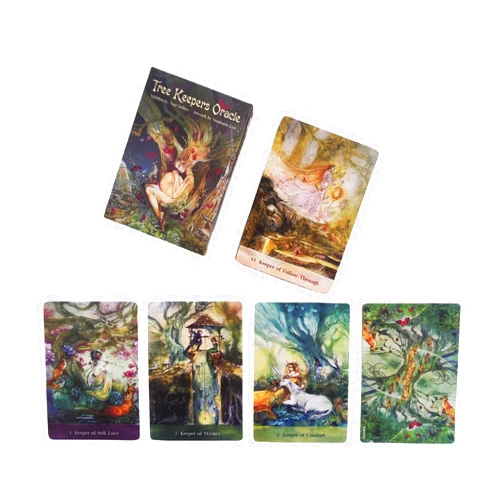 Qabinvoe Tree Keepers Oracle、Oracle Cards Deck、Oracle Cards for Beginners