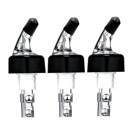 Pafusen 3 Pack Measured Liquor Pour Spout, Liquor Bottle Pourers, Measure Pour Spout for Liquor Bottles, Bottle Pourers for Alcohol, Shot Pourer Cocktail Liquor Dispenser Bar Bartending Tool -1oz/30ml