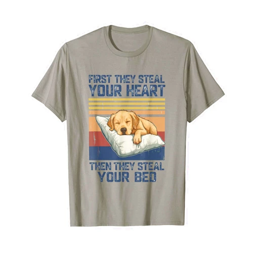 Golden Retriever Gifts For Dogs Lovers Tee Funny Golden Retriever Pet Lovers Dog Owner Men Women T-Shirt