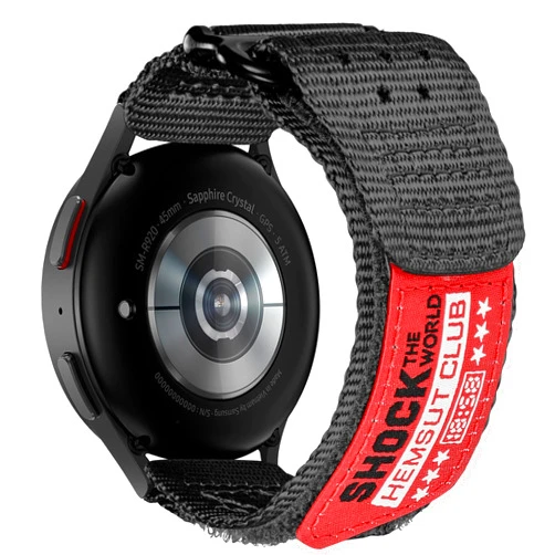 FIILIIX Quick Release Watch Band for Samsung Galaxy Watch 6/5/5 Pro/4/3/Gear S3/S2/Active 2, Hoop and Loop Nylon Strap for Amazfit GTS 4/4 Mini/3/2 /2e/2 mini, Bip 3 Pro/3/U Pro/Bip/Lite/S/S lite, GTR 2e/ GTR 2/ GTR 3 Pro/GTR 3/ GTR 4