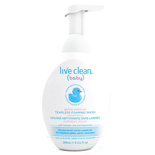 Live Clean Baby Foaming Wash
