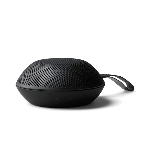 Vifa Reykjavik Bluetooth Speaker, Portable Wireless Bluetooth Speaker, Mini Outdoor Smart Speaker with Stereo Sound, Nordic Design/Built-in Mic/Hands-free Call，HiFi Audio Personal Speaker (Lava Black)