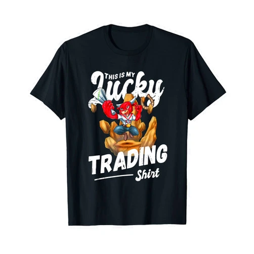 Wall Street - Bear and Bull - Stock market designs Lucky Trading, stock market day trader T-Shirt