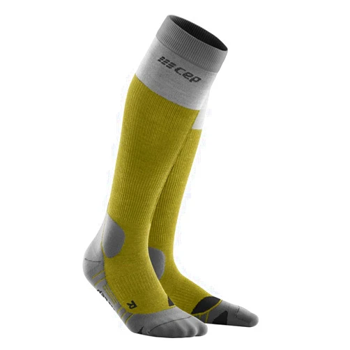 CEP Women's Tall Light Merino Wool Hiking Socks - Lightweight Knee High Outdoor Compression Socks