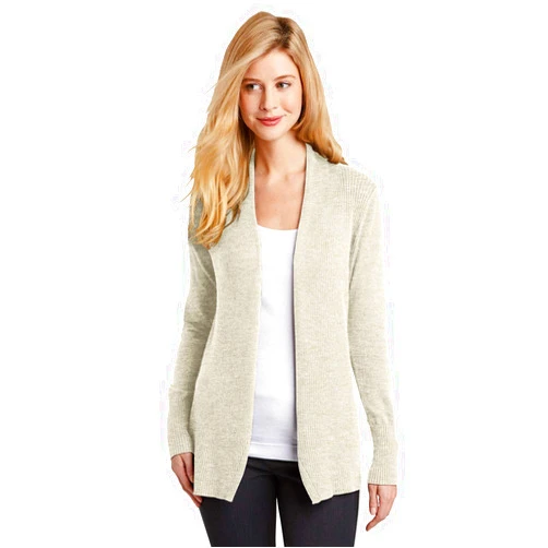 Port Authority Ladies Open Front Cardigan Sweater. LSW289