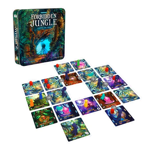 Gamewright - Forbidden Jungle - Cooperative Board Game