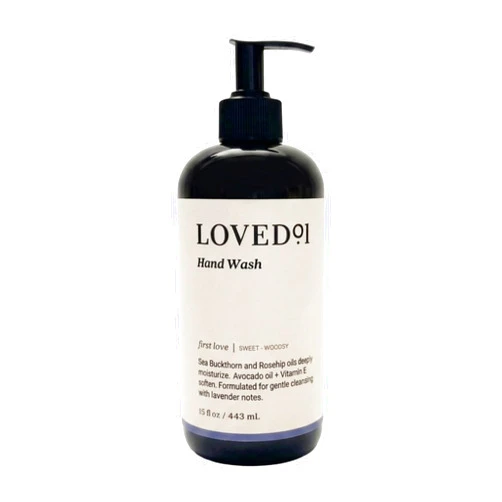 Loved01 Hand Wash, John Legend Skincare, Liquid Hand Soap, Gentle & Hydrating, Cruelty-Free, Oprah's Favorite Things, Formulated with Nourishing Oils, First Love Lavender Scent, 15 oz