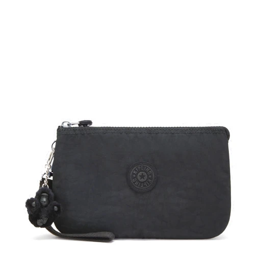 Kipling Women’s Creativity Extra Large Wristlet, Versatile Cosmetics Kit, Lightweight Nylon Travel Organizer