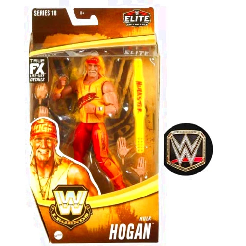 WWE Elite Legends Collection 6-inch Articulated Action Figure Series (Hulk Hogan)