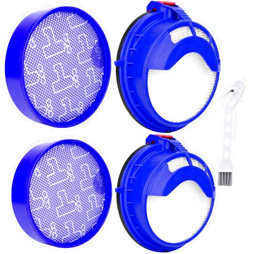 Artraise Filter Replacement Parts for Dyson DC25 Ball Vacuum Cleaner, 2 Pre-Motor Filters & 2 Post Motor HEPA Filters, Fits All DC25 Models -Compare to Part # 919171-02 and 916188-06