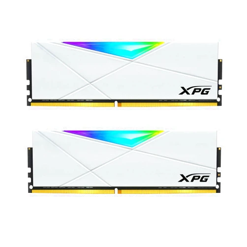 XPG DDR4 D50 RGB 16GB (2x8GB) 3200MHz PC4-25600 U-DIMM 288-Pins Desktop Memory CL16 Kit White (AX4U32008G16A-DW50)