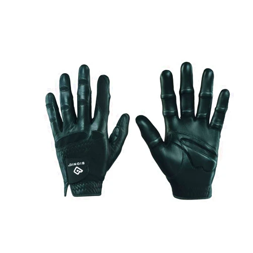 Bionic GGNBMLML Men's StableGrip with Natural Fit Black Golf Glove, Left Hand, Medium/Large