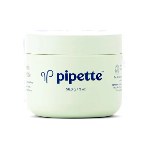Pipette Baby Balm - Protects, Hydrates & Nourishes Sensitive Skin - Baby Essentials for Newborn with Renewable Plant-Derived Squalane, 2 oz
