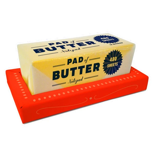 Chronicle Books Pad of Butter Notepad