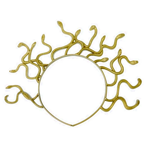 LKXHarleya Medusa Snake Costume Headband, Medusa Headpiece Halloween Cosplay Party Supplies