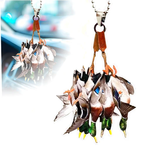 Poluom Duck Hunting Ornament, Duck Hunting Ornament 3D- Duck Hunting Christmas Tree Topper, Duck Hunting Ornament Christmas Tree (1 pcs)