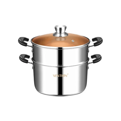 VENTION Induction Steamer Pot for Cooking, Vegetable Steamer, Stainless Steel Steamer, 9.4 Inch