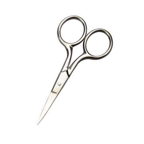 Motanar Professional Grooming Scissors for Personal Care Facial Hair Removal and Ear Nose Eyebrow Trimming Stainless Steel Fine Straight Tip Scissors Men