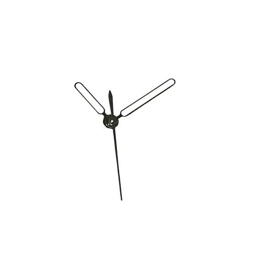 LICHIFIT Black Edge White Watch Hands 3 Pins Watch Pointers Modified Repair Parts for NH35/NH36 Movement