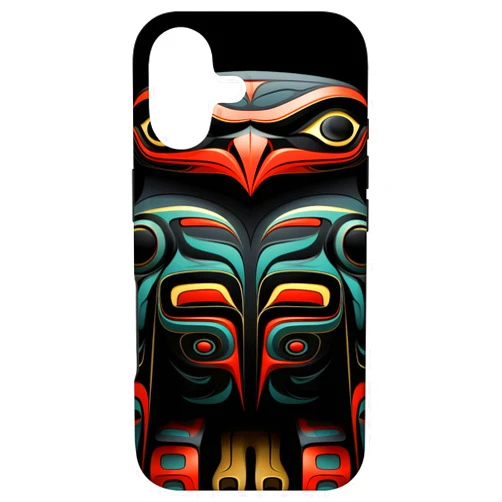 Haida Art Native American Indian Pride Raven Haida Totem Bird Art Indian Indigenous Tribal Case for iPhone 17