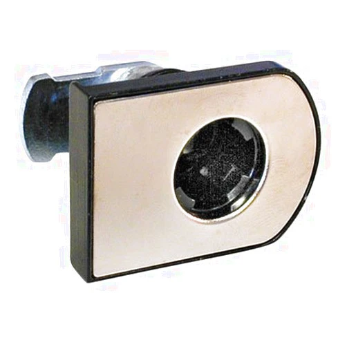 Compx Timberline Timberline Glass Door Horizontal Locked Position Lock Body Nickel Finish (1)