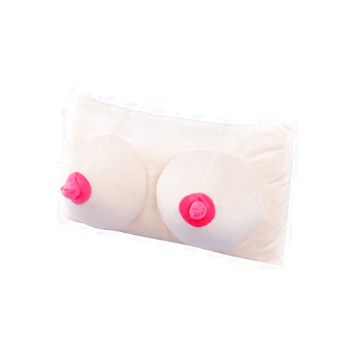 Ibluelover Boobs Breasts Pillow Cushion Soft Plush Sleep Pillow for Neck and Shoulder Funny Latex Chest Pillow Gifts for Couples Valentine's Day