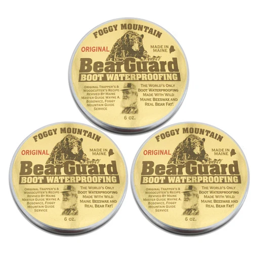 Foggy Mountain Bear Guard - Boot and Leather Waterproofing - Beeswax and Bear Grease