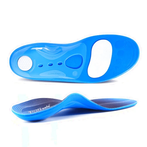 PCSsole Orthotic High Arch Support Insoles, Comfort Gel Work Boot Insert for Flat Feet, Plantar Fasciitis, Feet Pain, Heel Spur Pain,Metatarsalgia,Over Pronation for Men and Women