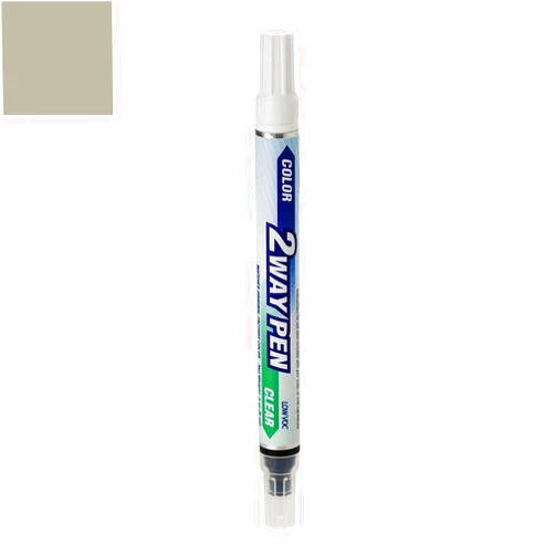 ExpressPaint 2WayPen - Automotive Touch-up Paint for Infiniti G37 - Gray Metallic Clearcoat K51 - Color + Clearcoat Only