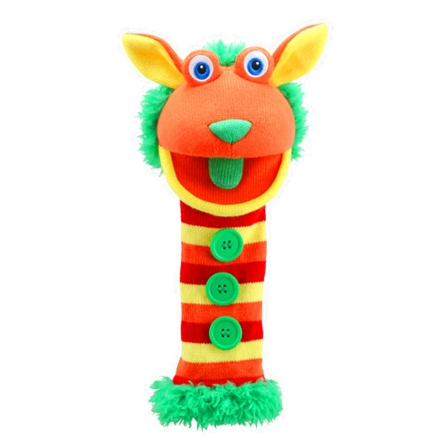 The Puppet Company - Knitted Puppet - Buttons