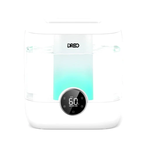 Dreo 6L Top Fill Humidifiers for Bedroom, 60H Runtime, 28 dB Quiet Supersized Cool Mist Humidifiers for Large Room, Air Humidifier for Home, Baby, Plant, Indoor, Night Light, Ultrasonic