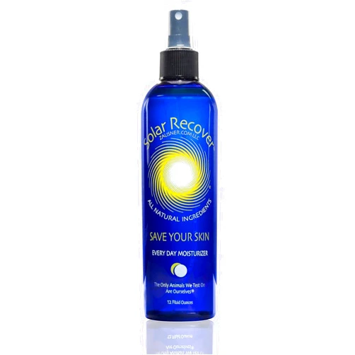 Solar Recover After Sun Moisturizing Spray (12 Ounce) - Hydrating Facial and Body Mist - 2460 Sprays of Sunburn Relief With Vitamin E and Calendula - Lotion Delivered in Water - Made in the USA