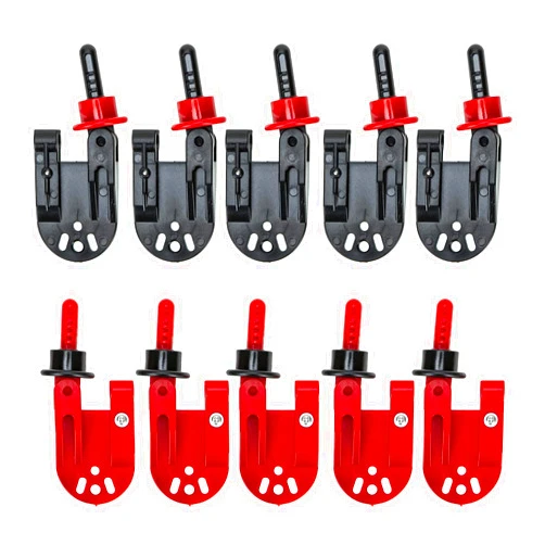 Dcvbny 10 Pcs Planer Board Release Clips Fishing,Heavy Tension Snap Release Side Clips for Planer Board Offshore Fishing Tackles Trolling Downrigger Clips