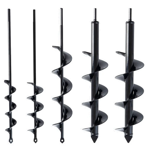 VASGOR Set of 5 Auger Drill Bit for Planting (1.6x16