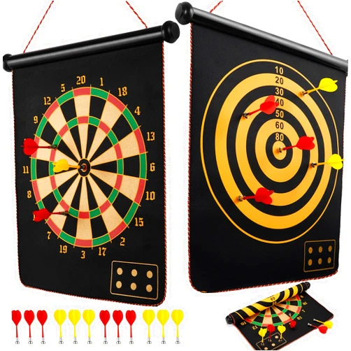 BATURU Dart Board Magnetic Kids, Teen Boys Gifts 8-12, Darts Boards Adults, Dartboard Games Toys Teenage 12 10 13 13-15 8-10 8-13 10-12 12-14 Outdoor Indoor White Elephant