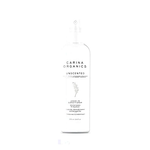 Carina Organics Unscented Leave-In Conditioner, 250ml