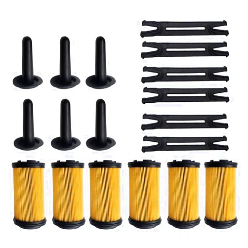 SIIMOO Urea Filter Kit 6Pcs Compatible with Bosch 1457436033, Cummins 5303604, Fleetguad UF101, Ford New Holland 47364243, Iveco 47364243