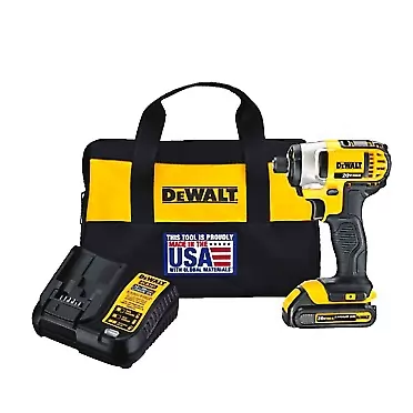 DEWALT 20V MAX Impact Driver Kit, 1/4-Inch (DCF885C1) Impact Driver Kit Impact Driver Kit