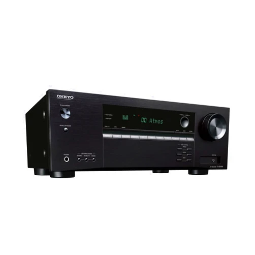 Onkyo TX-SR494 AV Receiver with 4K Ultra HD | Dolby Atmos | DTS: X | Hi-Res Audio (2019 Model)