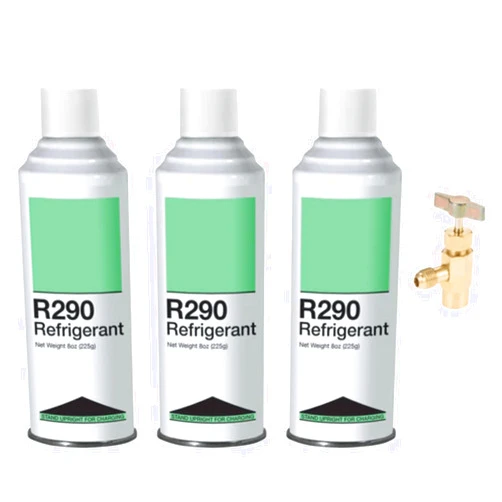 Leak Saver R290 for HVAC for Use in an 8oz Self-Sealing Container (3 Pack)