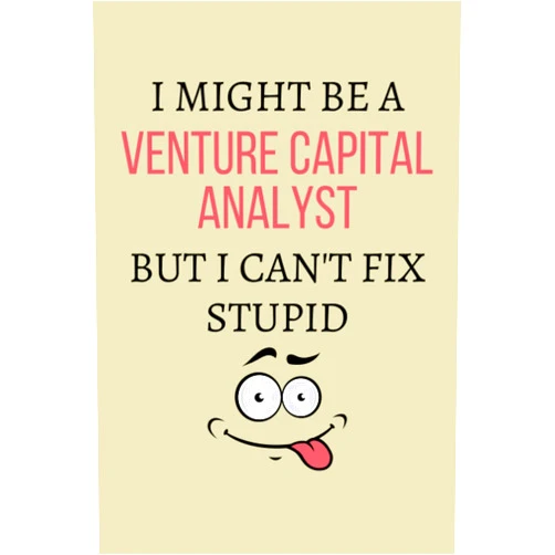 Lina Alvarde I Might be a Venture Capital Analyst But I can't Fix Stupid: Venture Capital Analyst Notebook Journal Funny Gift For Co-workers, Friends and Family - 6x9 lined Notebook, 100 Pages