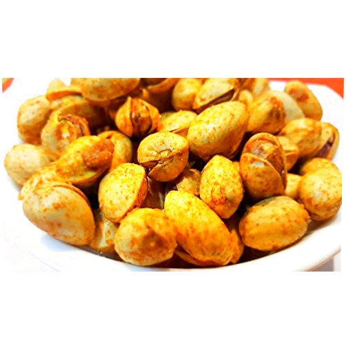 Sanmac Farms Garlic Onion Flavored Gourmet Pistachios (1 LB)