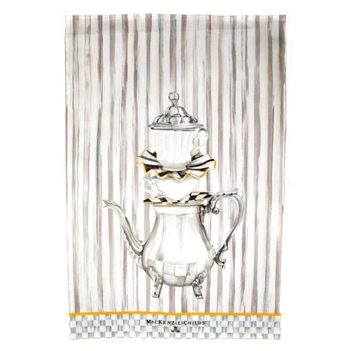 MACKENZIE-CHILDS Tea Pot Dish Towel