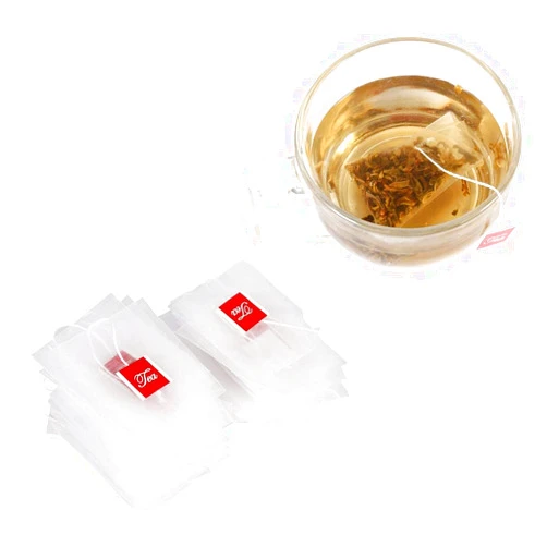 Eboxer Nylon Tea Fliter Bags for Loose Leaf Tea 100pcs Empty Tea Infuser Herb Spice Filter Strainer Bags With String Household. 7 x 6cm / 2.8 x 2.4inch
