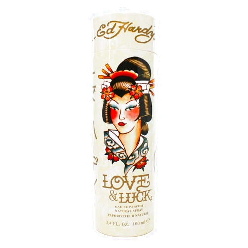 Christian Audigier Ed Hardy Love & Luck Eau de Parfum Spray for Women, 3.4 oz