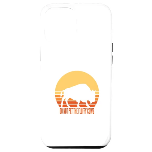 Geschenkidee Büffel Bauer von MrcShrt iPhone 14 Pro Max Funny Cow Farmer Saying with Funny Cow Motif for Farmers Case