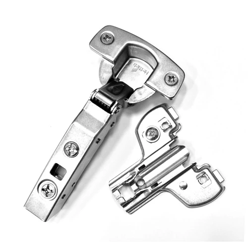 Hettich Euro 110 Soft Close Full Overlay Hinge & 4.5 mm Cam Face Frame Plate Combo (Hinge w/4.5mm Plate)