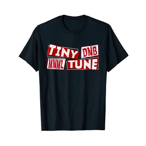 Drum and Bass DNB DJ Raver Rave Festival Drum N Bass TINY DNB MNML TUNE drum and bass T-Shirt