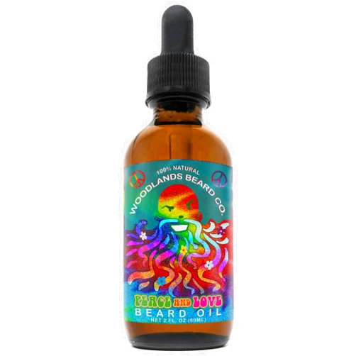 Woodlands Beard Co. Peace and Love Beard Oil (2oz)