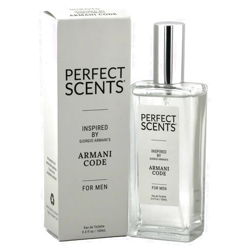 Perfect Scents Fragrances, Inspired by Giorgio Armani’s Armani Code, Men’s Eau de Toilette, CLEAN, Vegan, Paraben-Free, Phthalate-Free, Never Tested on Animals, 3.4 Fluid Ounces